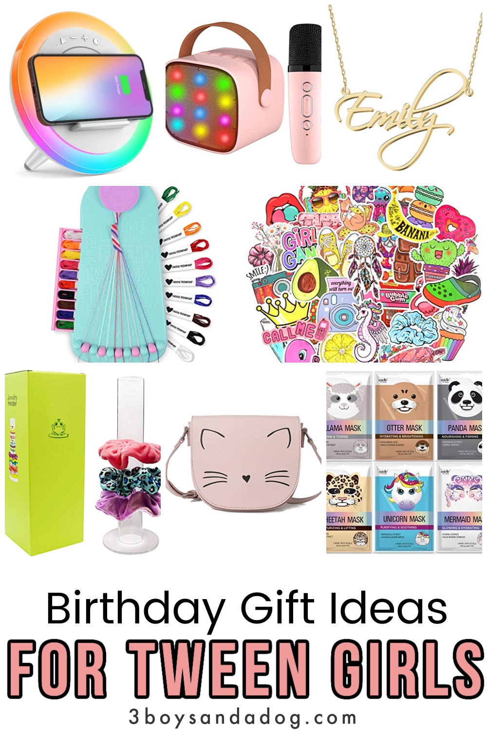 20 Birthday Gift Ideas for Tween Girls - 3 Boys and a Dog